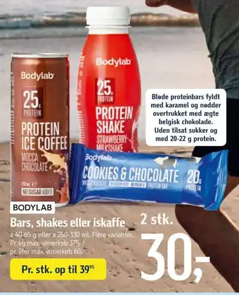Bars, shakes eller iskaffe