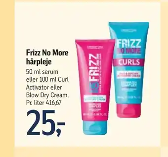 Føtex Frizz No More hårpleje tilbud