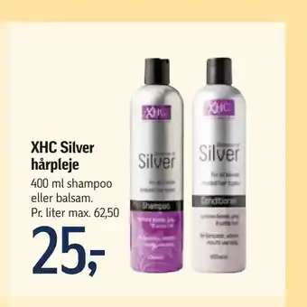 Føtex XHC Silver hårpleje tilbud