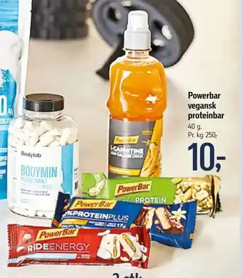 Føtex Powerbar vegansk proteinbar tilbud