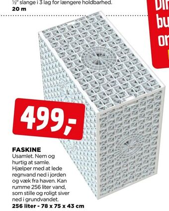 jem & fix Faskine tilbud