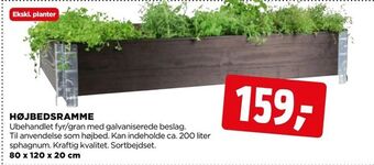 jem & fix Højbedsramme tilbud
