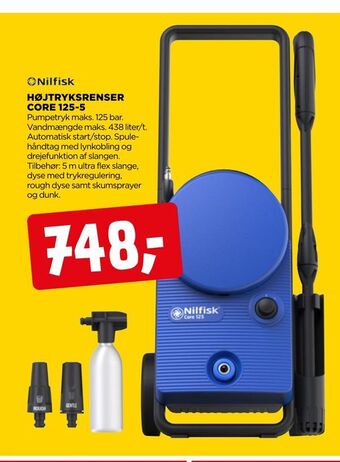 jem & fix Højtryksrenser core 125-5 tilbud