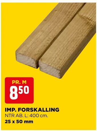 jem & fix Imp. forskalling tilbud