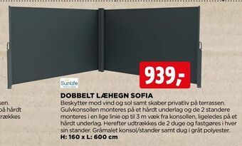 jem & fix Dobbelt læhegn sofia tilbud