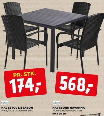 jem & fix Havestol lissabon tilbud