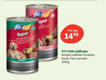 Maxi Zoo FIT+FUN vådfoder tilbud