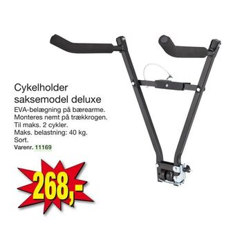 Harald Nyborg Cykelholder saksemodel deluxe tilbud
