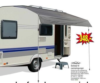 Solsejl til campingvogn