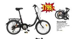 Harald Nyborg Foldecykel 20" tilbud