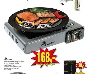 Ekskl. grillplade