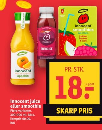 Innocent juice