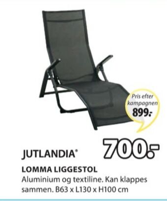 JYSK Jutlandia liggestol tilbud