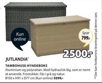 JYSK Jutlandia hyndeboks tilbud