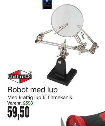 Harald Nyborg Robot med lup tilbud