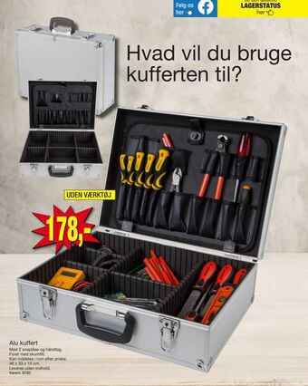 Harald Nyborg Alu kuffert tilbud