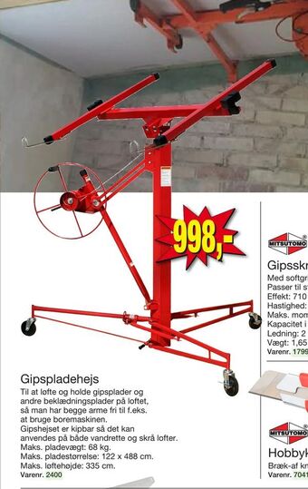 Harald Nyborg Gipspladehejs tilbud