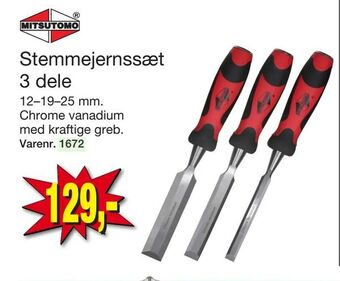 Harald Nyborg Stemmejernssæt 3 dele tilbud