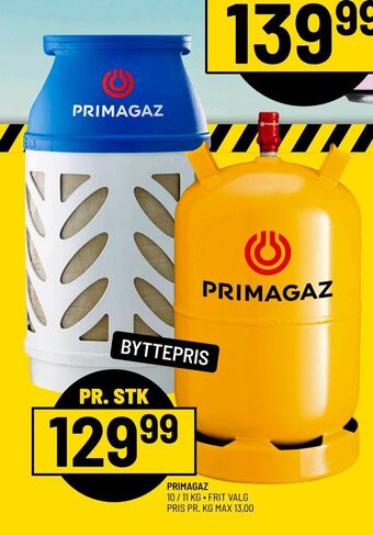 Priss Primagaz tilbud