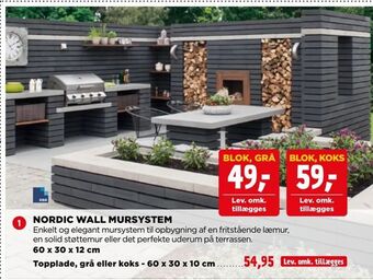 jem & fix Nordic wall mursystem tilbud
