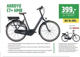 Arroyo C7+ HMB pris pr. måned