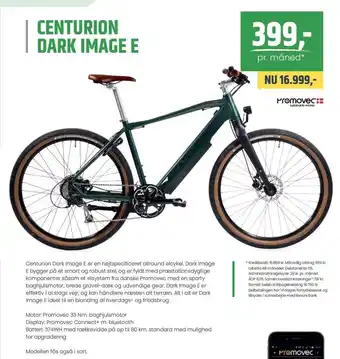 Centurion Dark Image E - pris pr. måned