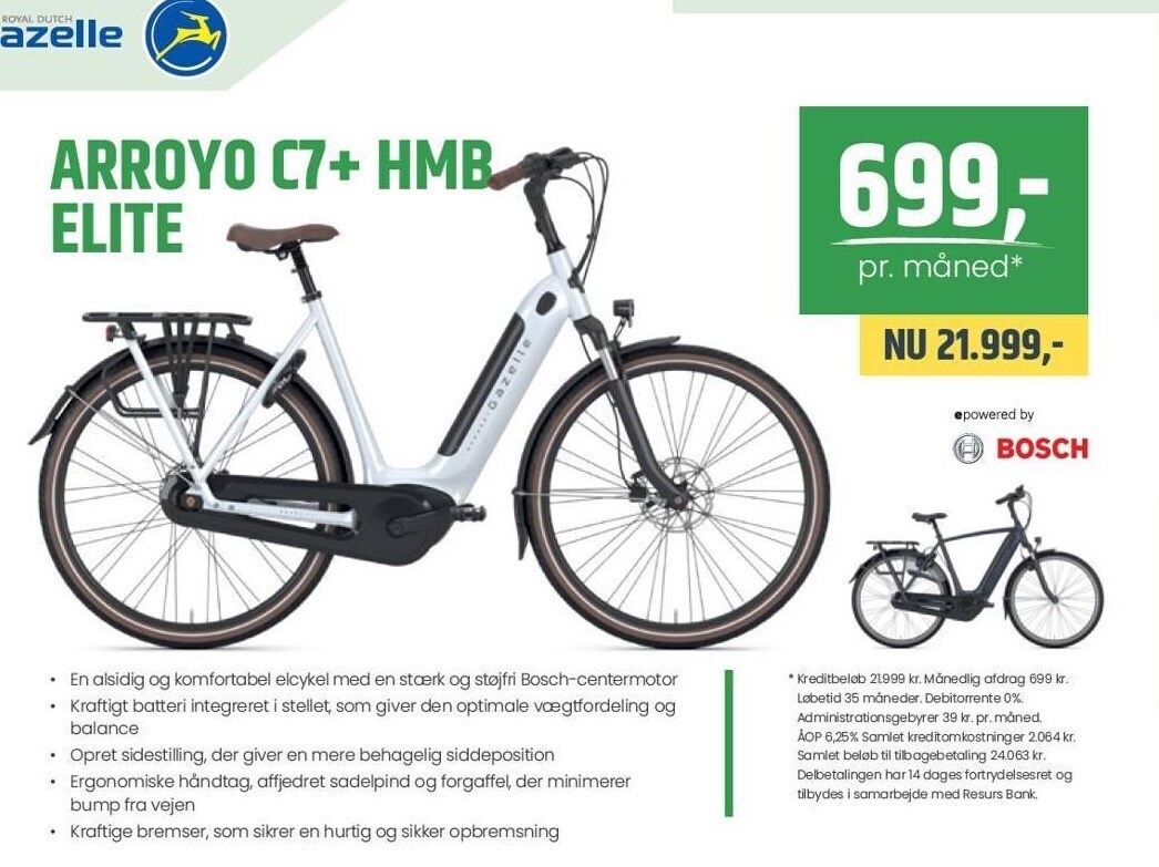 Arroyo C7+ HMB elite pris pr. måned 