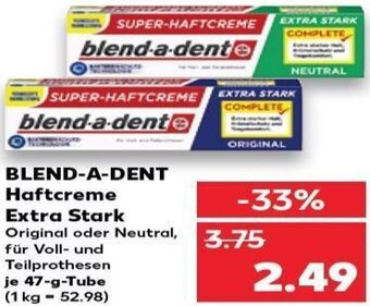 Blend-A-Dent Haftcreme Extra Stark 47-g