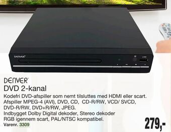 Harald Nyborg DVD 2-kanal tilbud