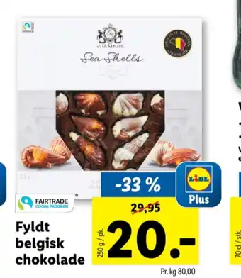 Lidl J.d. gross dessertchokolade tilbud