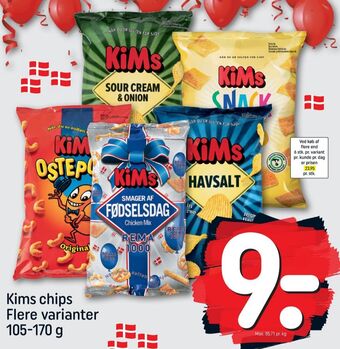 REMA 1000 Kims chips tilbud
