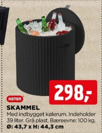 jem & fix Keter skammel tilbud