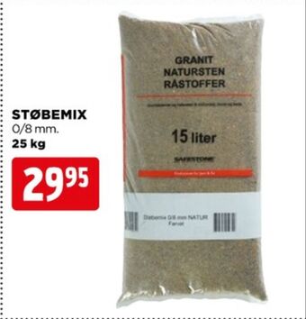 jem & fix Safestone støbemix tilbud