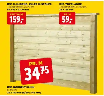 jem & fix Safestone klinkbeklædning tilbud