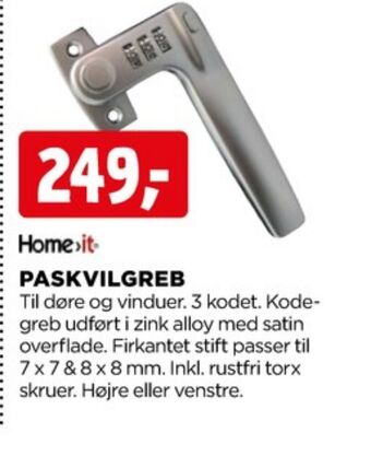 Home it paskvilgreb