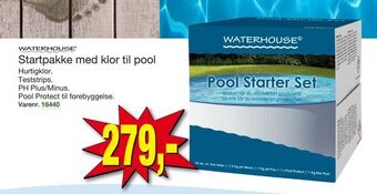 Harald Nyborg Startpakke med klor til pool tilbud