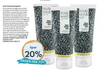 Helsam Australian bodycare tilbud