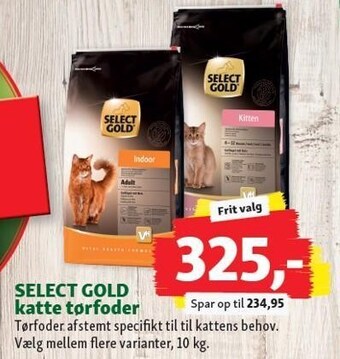 Maxi Zoo Select GOld katte tørfoder tilbud