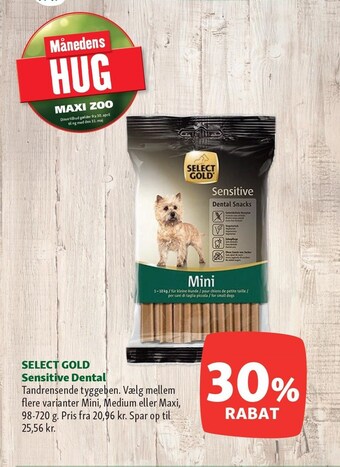 Select Gold sensitive dental