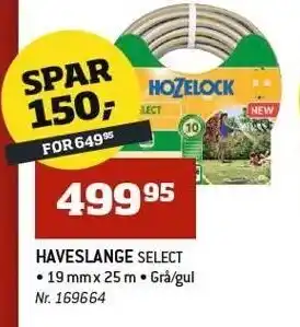Haveslange select