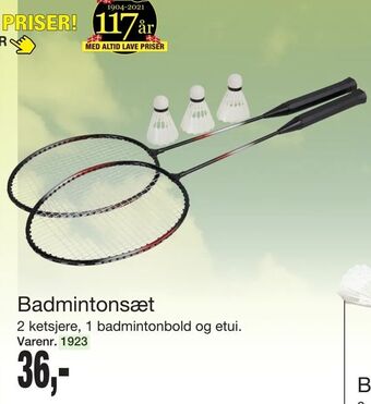 Harald Nyborg Badmintonsæt tilbud