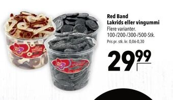 Red Band Lakrids eller vingummi