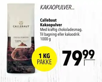 Citti Callebaut Kakaopulver tilbud