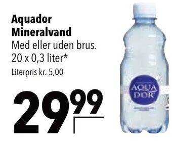 Citti Aquador Mineralvand tilbud