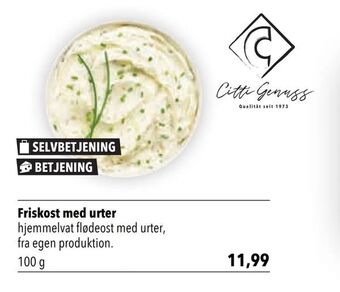 Citti Friskost med urter tilbud