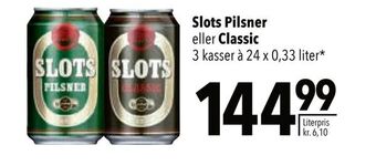 Citti Slots Pilsner eller Classic tilbud