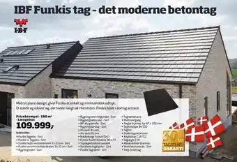 Bygma IBF Funkis tag - det moderne betontag tilbud