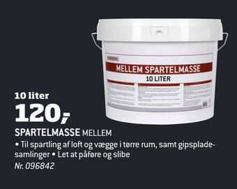 Bygma Spartelmasse tilbud