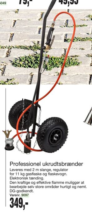 Harald Nyborg Professionel ukrudtsbrænder tilbud