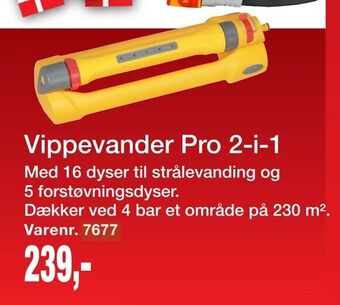 Harald Nyborg Vippevander Pro 2-i-1 tilbud